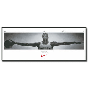 Michael Jordan Wings Art Poster