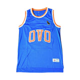 Drake 6 Blue Basketball Jersey